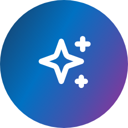 AI sparkles icon