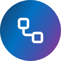 Workflow icon for insight to action